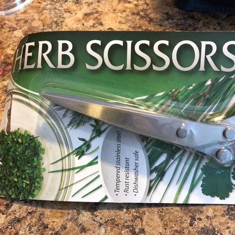 Herb Scissors New Unopened